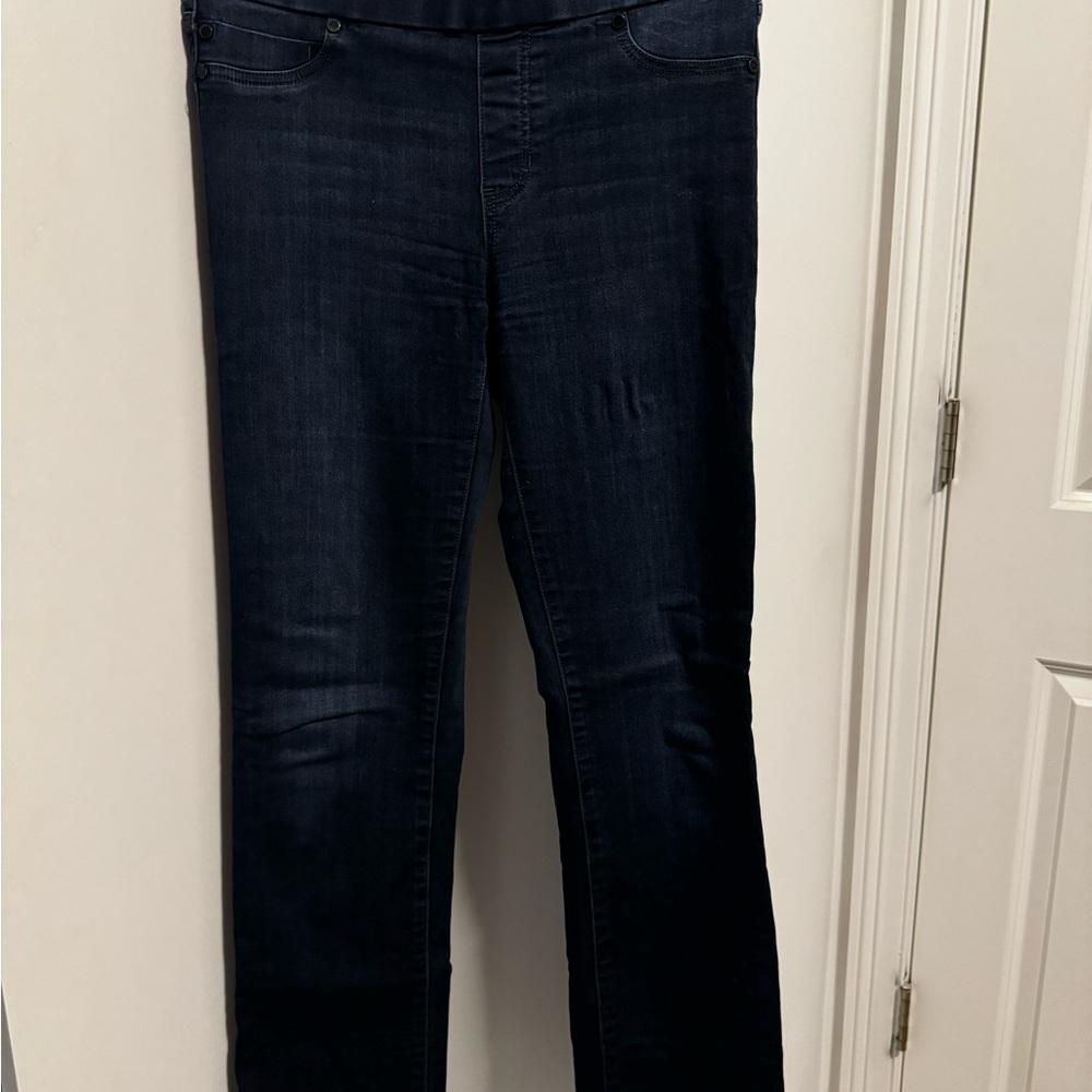 Liverpool Women's Deep Indigo Straight Leg Jeans